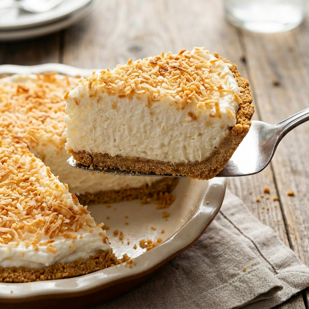 Impossibly Easy Coconut Cream Pie: No-Bake Filling, 15-Minute Prep