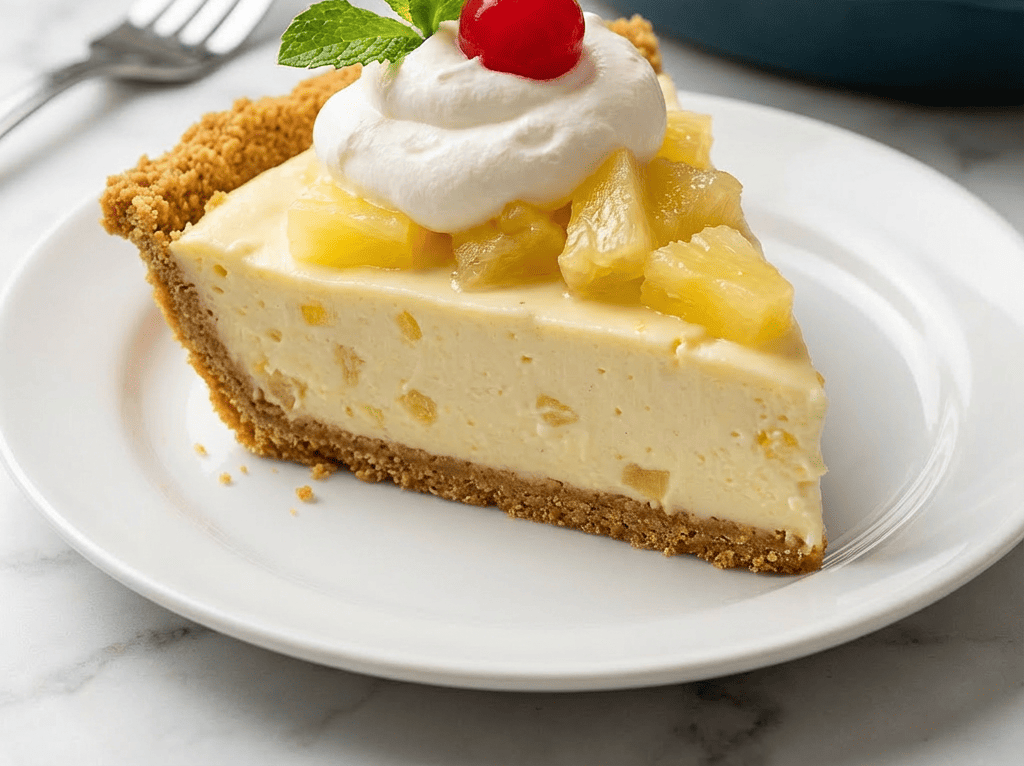 Pineapple Cheese Pie: A Sweet, Tangy & No-Bake Summer Classic