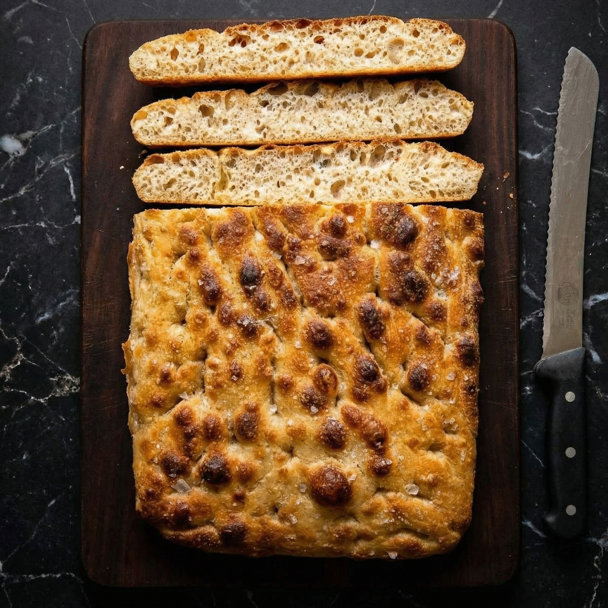 Golden, Airy, and Irresistible: How to Make Perfect Sourdough Focaccia at Home