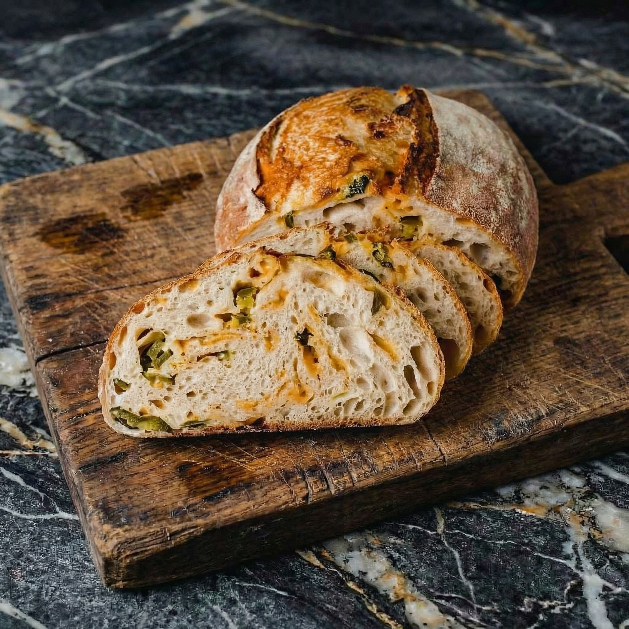 Bold & Cheesy: How to Bake the Perfect Jalapeño Cheddar Sourdough Bread