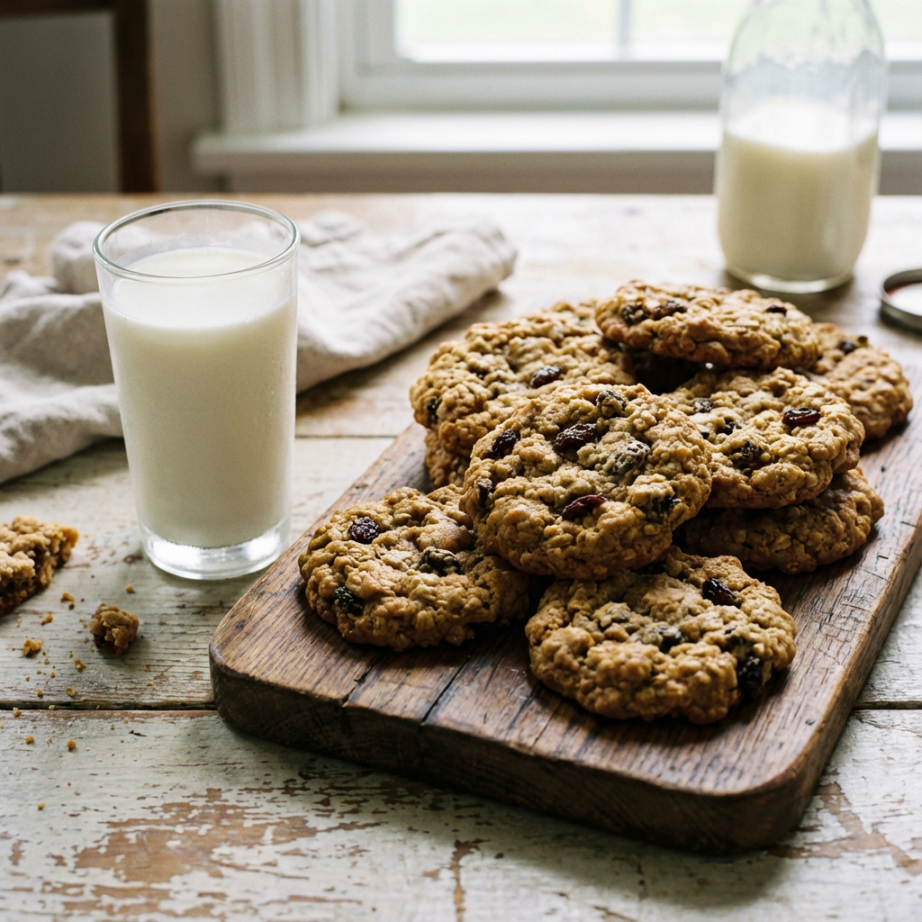 Perfect Oatmeal Raisin Cookies: Chewy, Spiced & Classic