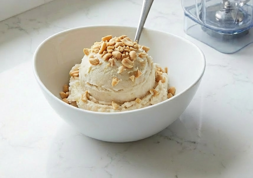 Peanut Butter Cottage Cheese Ice Cream: High-Protein, No-Churn Magic