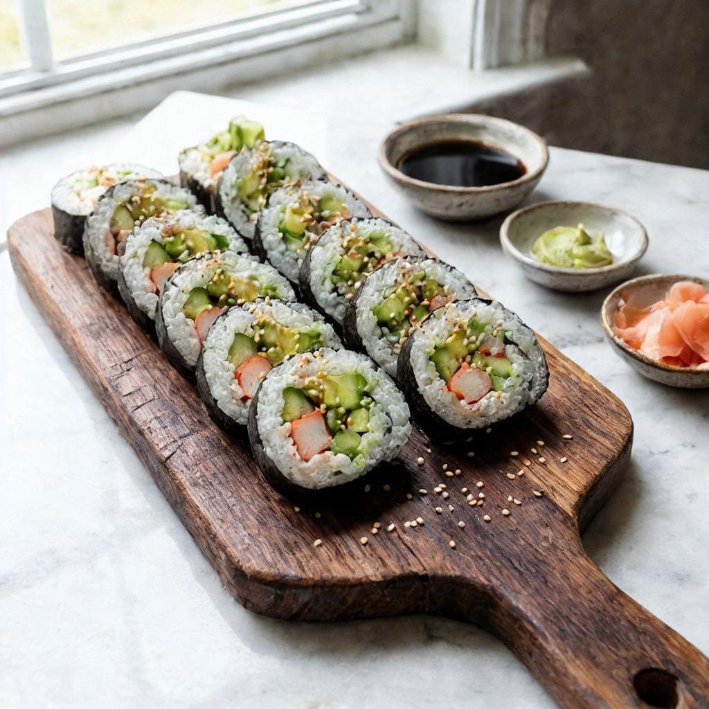 Homemade Sushi Rolls (No Special Utensils. Yes, Really.)