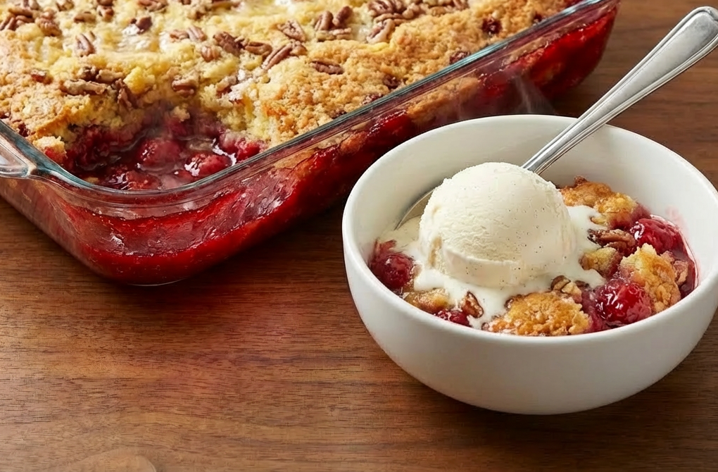 Cake Mix Cobbler: The Easiest, 4-Ingredient Dump Cake Dessert