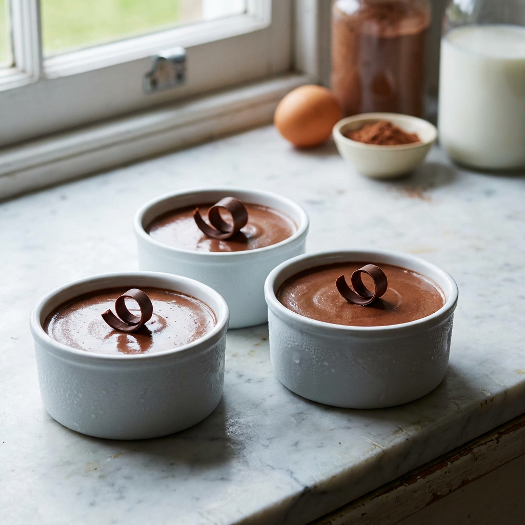 Chocolate Pots de Crème