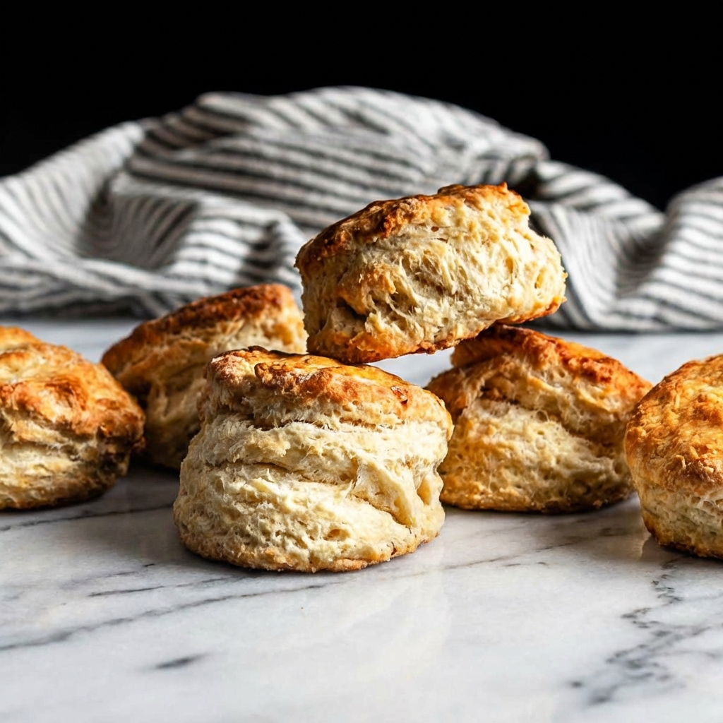 Flaky Sourdough Scones