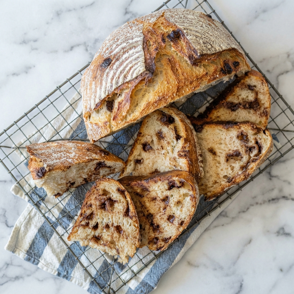 Decadent Chocolate Chip Sourdough Bread: A Sweet Twist on a Classic Favorite