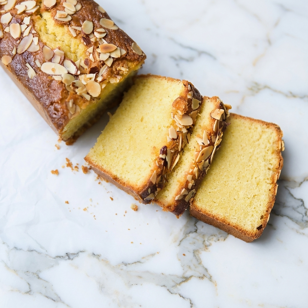 Lemon Almond Bread: A Moist, Zesty Loaf with Crunchy Almond Topping