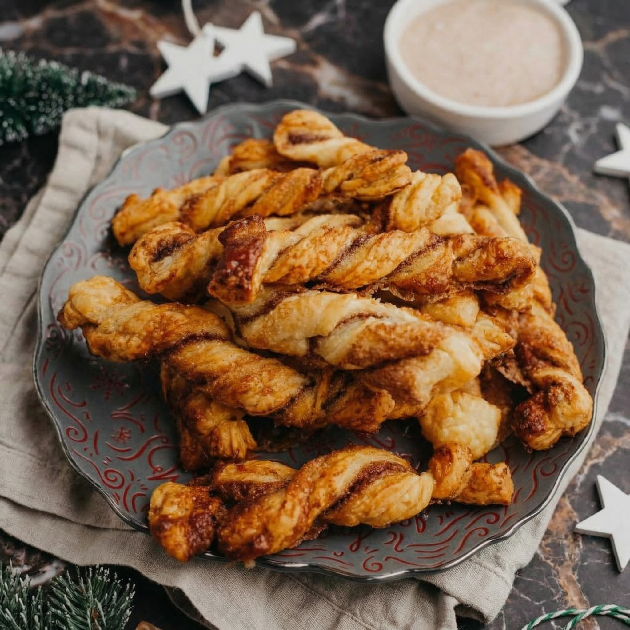 Puff Pastry Cinnamon Twists