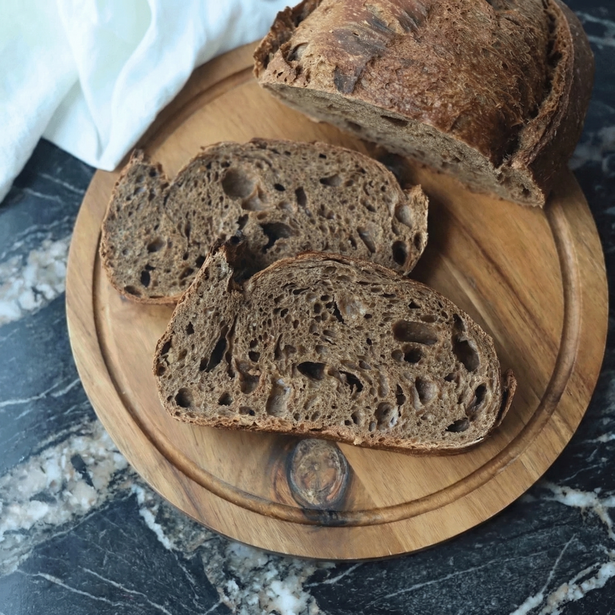 Hearty Sourdough Rye Bread: Tangy, Earthy and Rustic