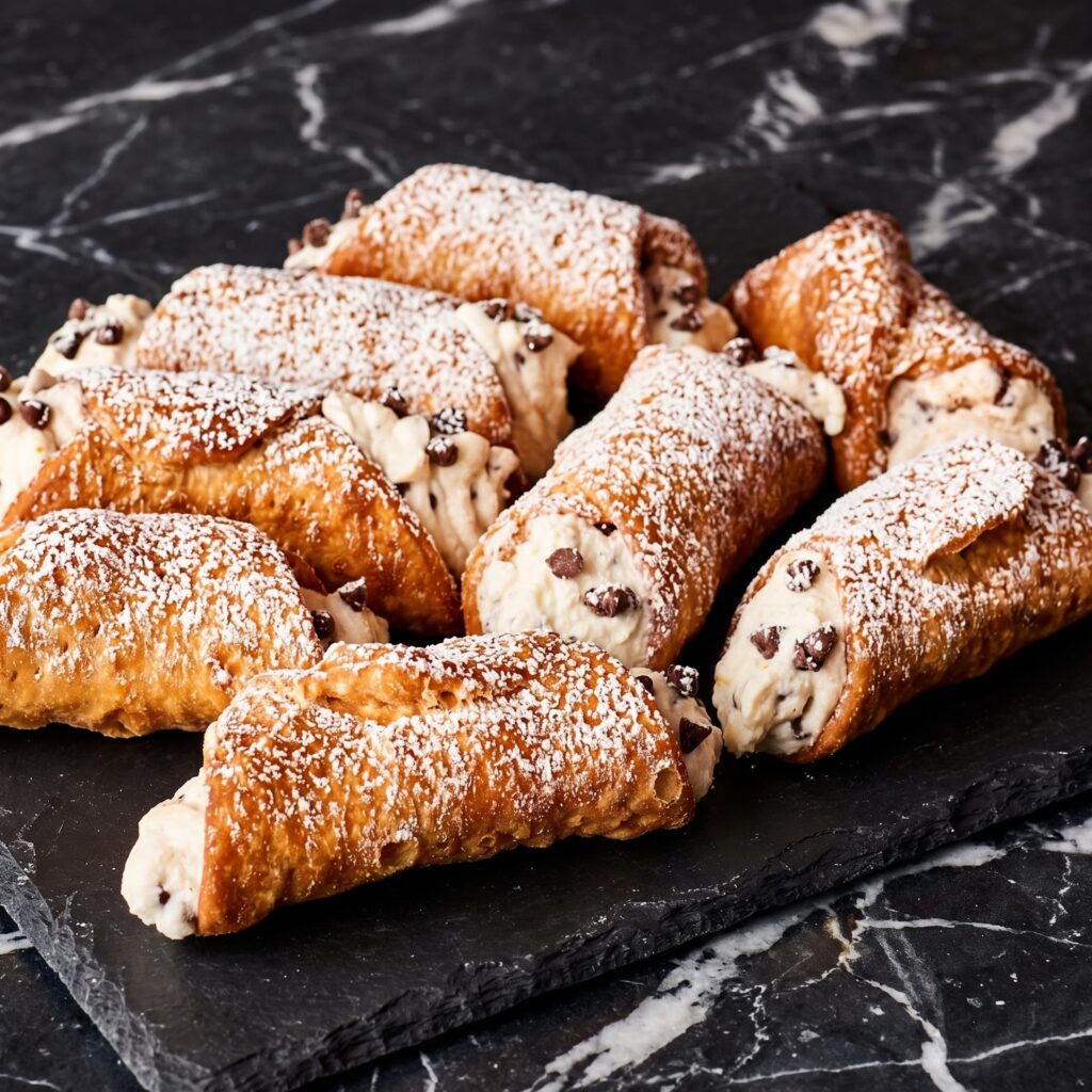 Cannolis (Italian Ricotta Pastries)