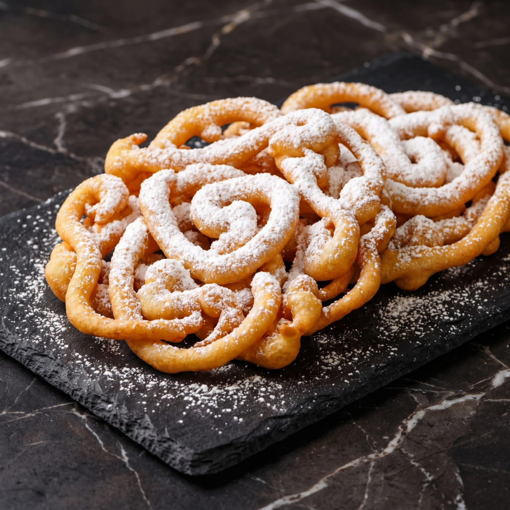 Sourdough Funnel Cake