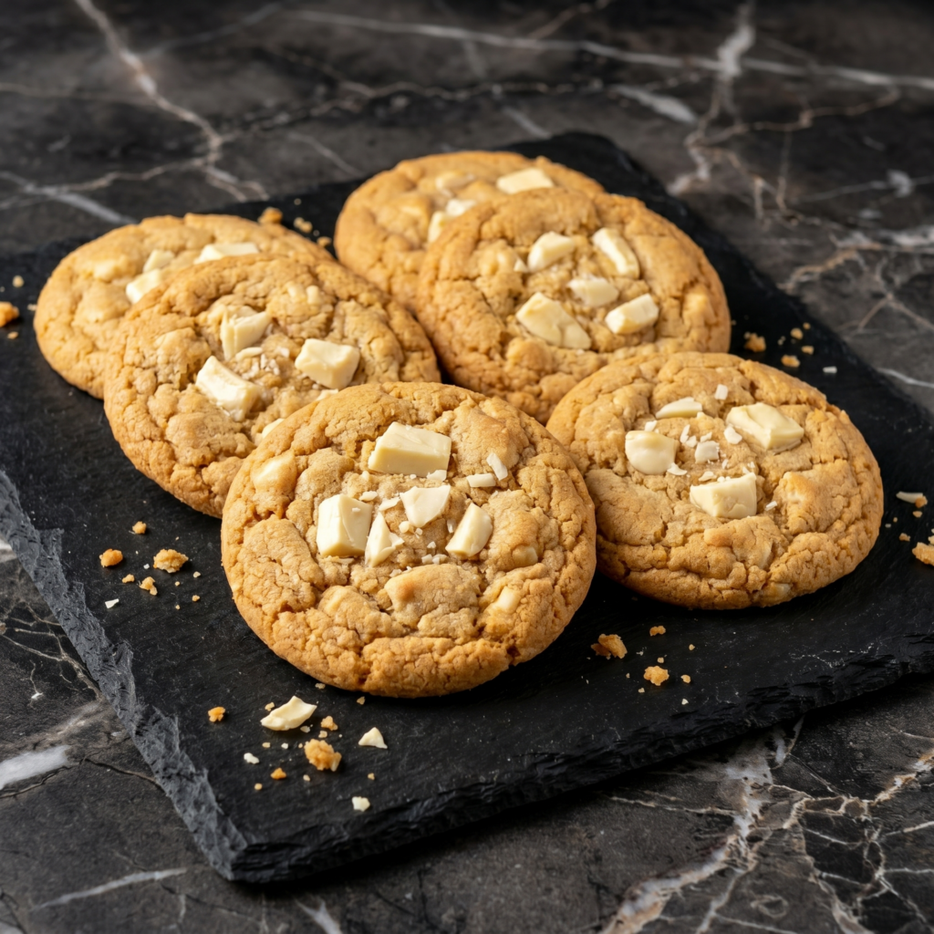 White Chocolate Peanut Butter Cookies (A Match Made in Dessert Heaven)