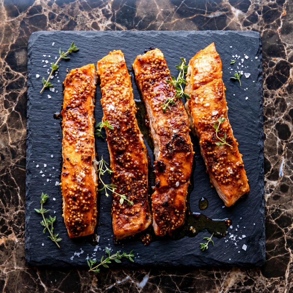 Honey Mustard Salmon (Sweet, Tangy, and Ready in 15 Minutes)