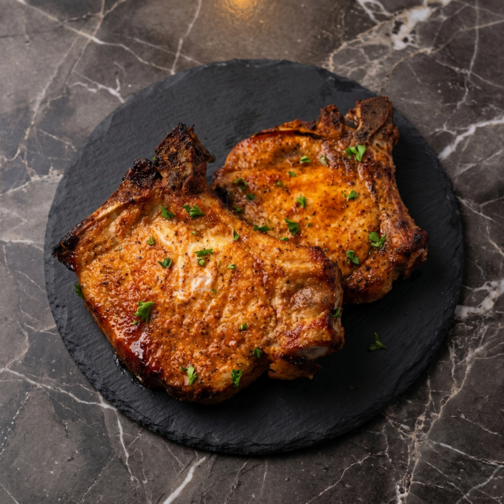 Air Fryer Pork Chops (Juicy, Crispy, and Ready in 10 Minutes)