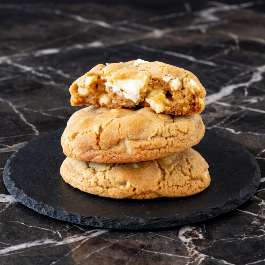 Sourdough White Chocolate Macadamia Cookies (Tangy, Buttery, Addictive)
